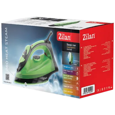 Zilan Pegla na paru, 2200 W, Anticalc And Drip - ZLN2189, Zelena