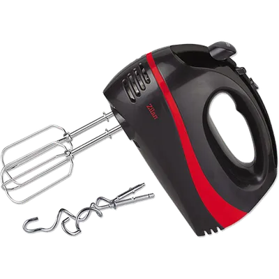 ZILAN Ručni mikser 5 brzina + turbo 300W crni