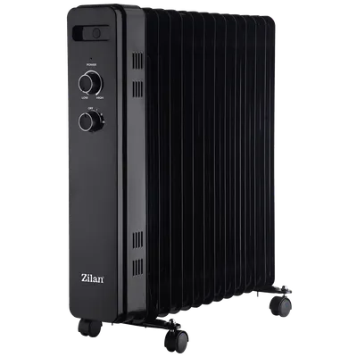 ZILAN Uljni radijator 2500W 13 rebara crni