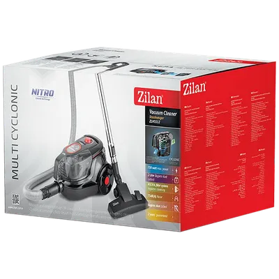 Zilan Usisavač sa posudom, 750/160 W, HEPA filter - ZLN3512, Crni