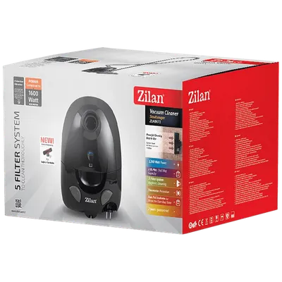 Zilan Usisavač sa vrećicom, 1200/210 W - ZLN8471, Crni