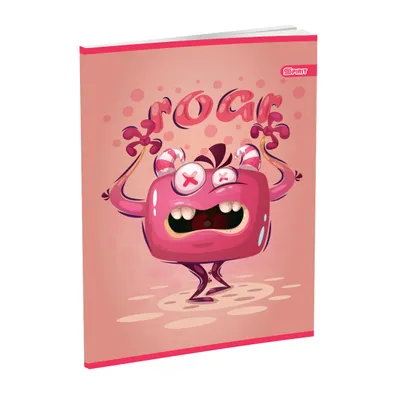 SPIRIT Notebook Monster 2 A5 10/1 karirano