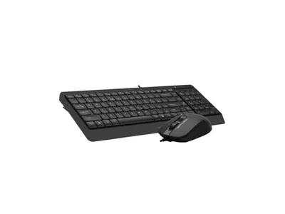 A4 Tech tastatura i miš USB A4-F1512 YU-LAYOUT, crna