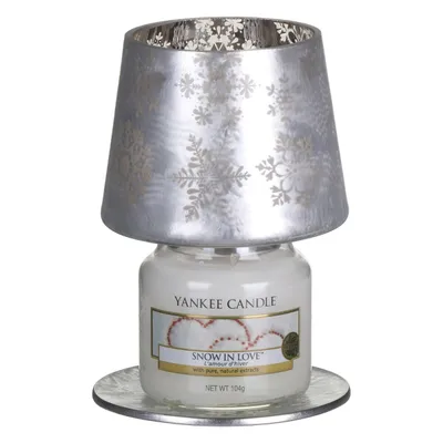 Yenkee Candle Postolje za svijeće, zamrznute pahuljice, Shade and Tray