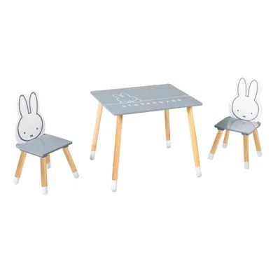 ROBA KIDS Drveni dječji sto i stolice Miffy