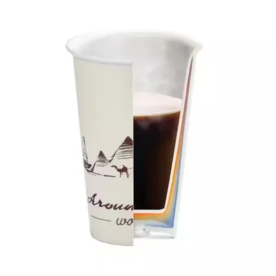 DELONGHI termo čaša sa poklopcem Globetrotter