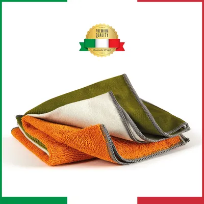 PERFETTO  Fibramagica set 3u1 višenamenske mikrofiber krpe za čišćenje