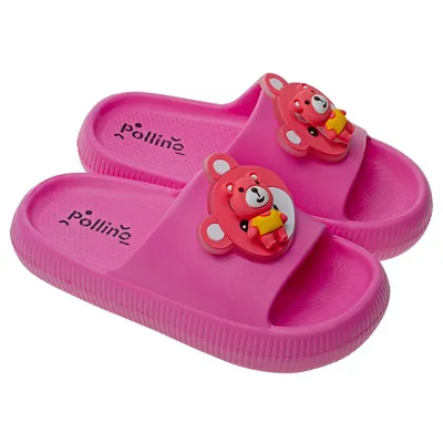 Pollino Papuče za djevojčice LJ6362, Roze
