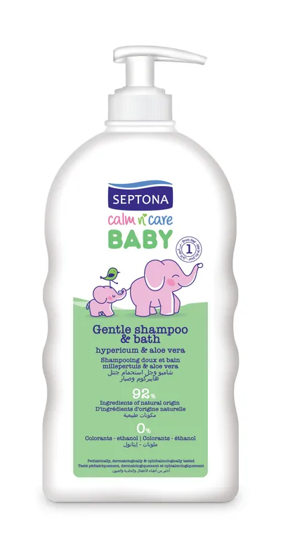 Septona Baby Šampon i kupka Kantarion & Aloe vera 500ml