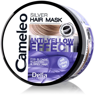 DELIA CAMELEO maska za njegu kose protiv žute boje anti-yellow effect 200ml