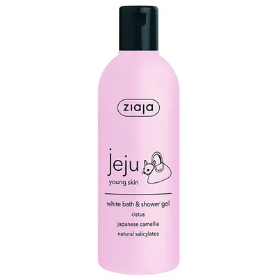 Ziaja Jeju Bijeli Gel za Tuširanje na Bazi Manga, Kokosa i Papaje 300 ml