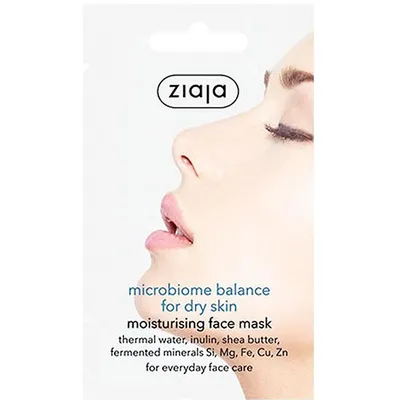 Ziaja Microbiom Maska za Lice za Suhu Kožu 7ml