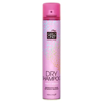 GIRLZ ONLY Šampon za suho pranje kose Party Night 400 ml