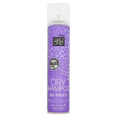 GIRLZ ONLY Šampon za suho pranje kose De-frizz 200 ml