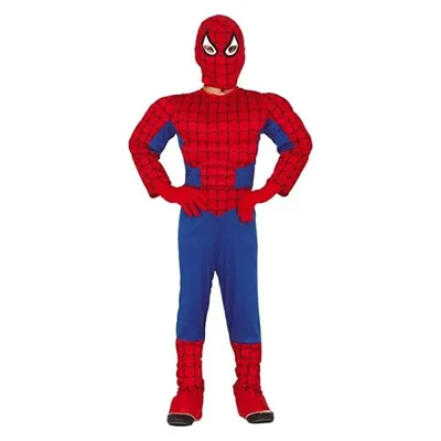 Kostim - mišićavi superheroj crveni 10-12 godina