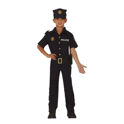 Kostim - Policajac kratkih rukava 7-9 godina