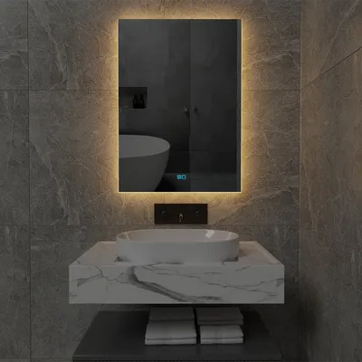 LED svijet Antares A5.01 Ogledalo sa odmagljivačem, 60x80 cm (ŠxV)