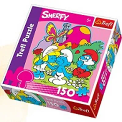 TREFL Puzzle sa Konturama 150 smerfy