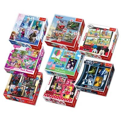 Trefl Puzzle 4 u 1 Trefl