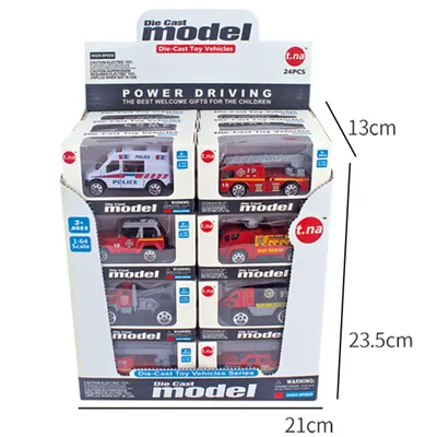 Auto Metalno Emergency 1:64 1027A