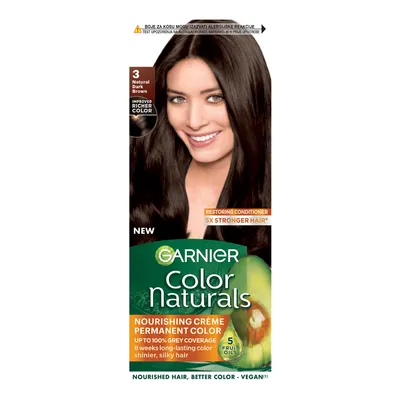 Garnier Color Naturals boja za kosu 3 Tamnosmeđa
