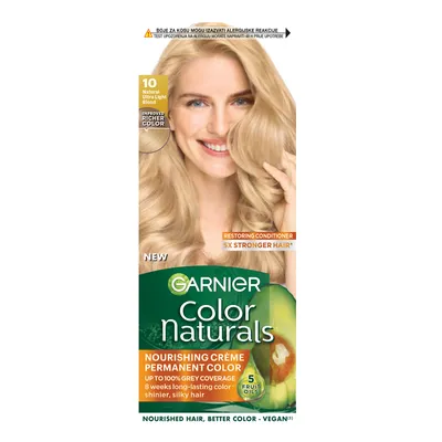 Garnier Color Naturals boja za kosu 10 Izuzetno svijetlo plava