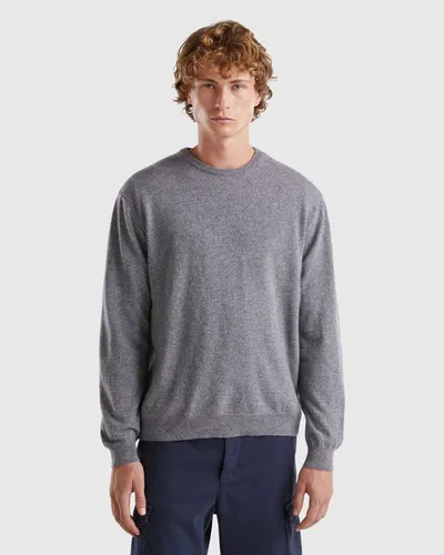 Benetton Muška dukserica 1002U1G34C-507-XL, Siva