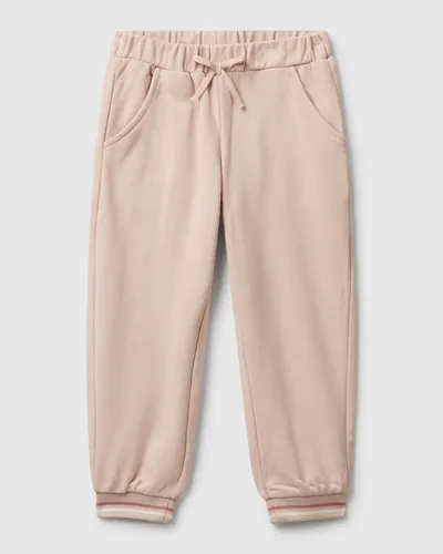 Benetton Hlače za djevojčice 32N4GF054P-12U-YS, Bordo