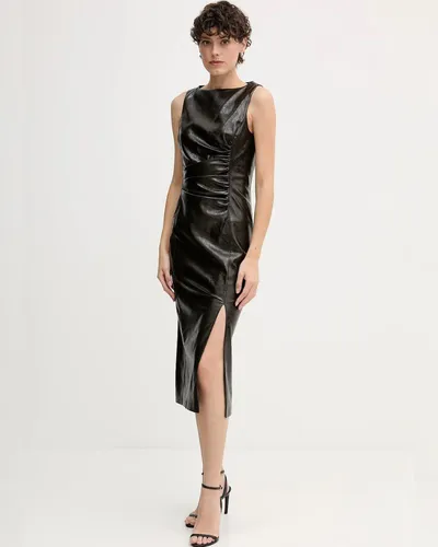 Benetton Ženska haljina 44WKL0033-901-44, Crna