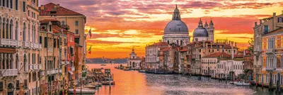 CLEMENTONI Puzzle 1000 dijelova Panorama Velikog kanala Venecija