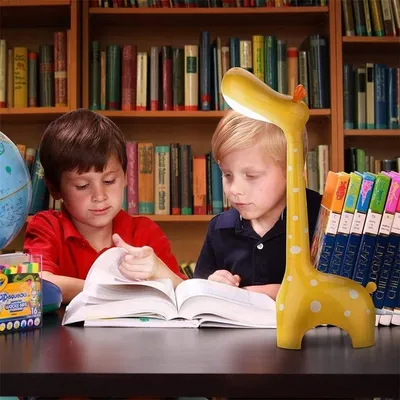 Globo Stolna lampa za djecu 21211, Žirafa, Žuta
