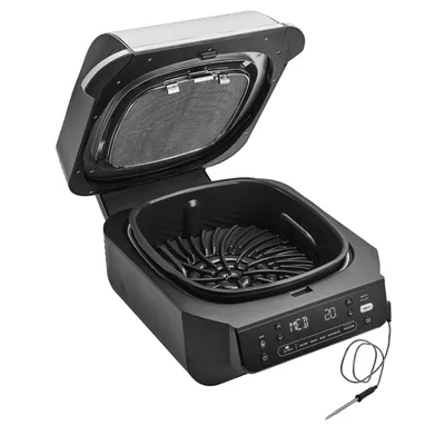 Ninja 5u1gril i friteza na vrući zrak, 5.7L, 1760W, Crno-srebrene boje