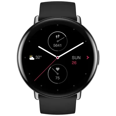 Xiaomi SAT pametni, 1.28" AMOLED, vodootporan 5ATM, BT - Zepp E (round), Crni