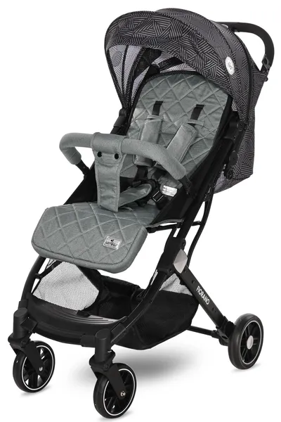 Lorelli Kolica fiorano trooper+footcover,  Siva