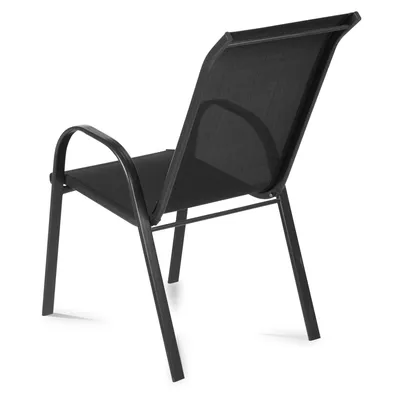 FIELDMANN vrtna stolica, politekstil crna FDZN 5010
