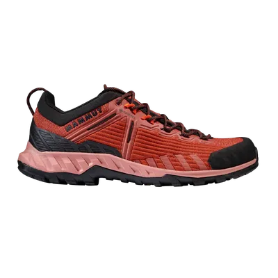 Mammut Ženske patike Alnasca Knit III Low GTX Brick/Quartz/Dust, Crveno-crne