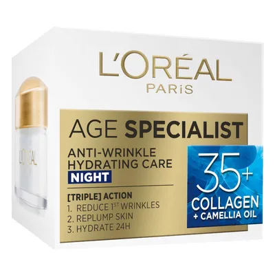 L'OREAL noćna krema za žene Age Specialist 35+ 50ml