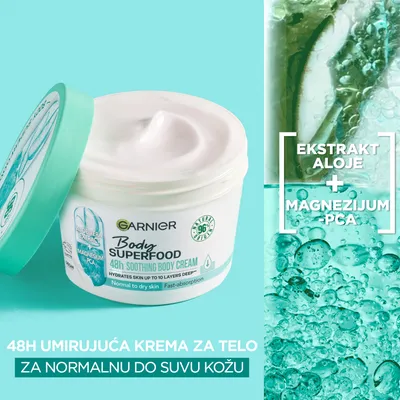Garnier Body Superfood krema za tijelo s alojom 380 ml
