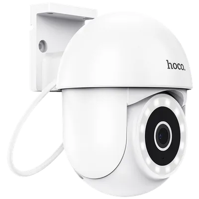 Hoco Kamera IP, 3MP, 1080p, WiFi, micro SD, Outdoor - D2 Outdoor PTZ, Bijela