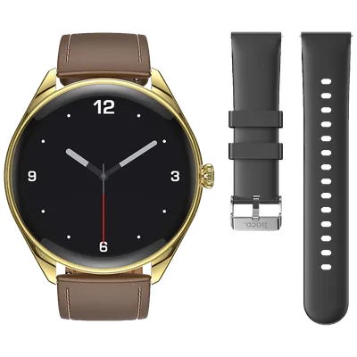 Hoco Pametni sat, 1.43" AMOLED, Bluetooth, IP67 - Y22 , Smeđi