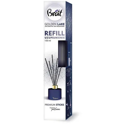 Brait osvježivač prosotra Premium štapići Golden Lake 100ml refil