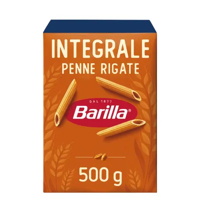 Barilla Pasta integral Penne Rigate, 500g