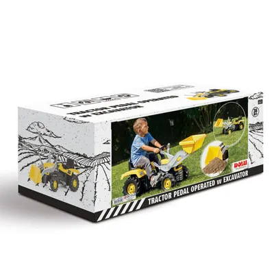 Dolu Traktor sa Kašikom, Žuta