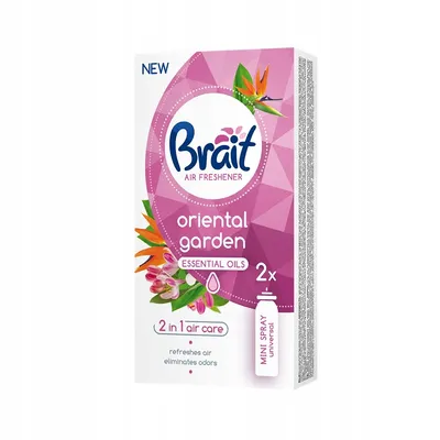 Brait mini refil sprej Oriental garden  2x10ml