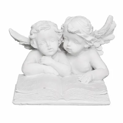 Dekorativna figura Anđeli 12x10x8 cm