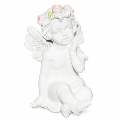 Dekorativna figura anđeo 7.5x6x5 cm