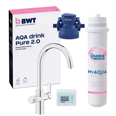 BWT Filter za vodu AQA drink Pure 2.0 + Grohe 3-u-1