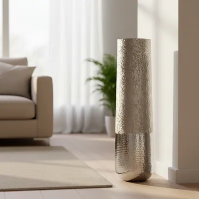 METALLON HOME Ukrasna vazna Silver Deluxe