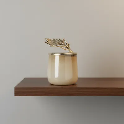 METALLON HOME Staklena posudica Lumi