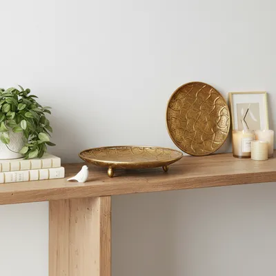 METALLON HOME Ukrasne posude Gold Set